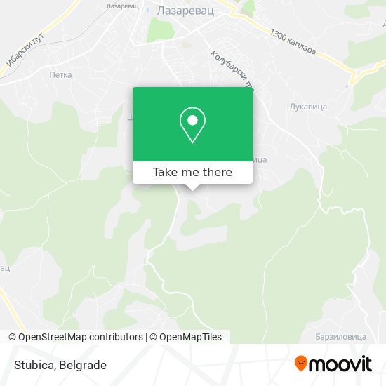 Stubica map