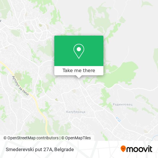 Smederevski put 27А map