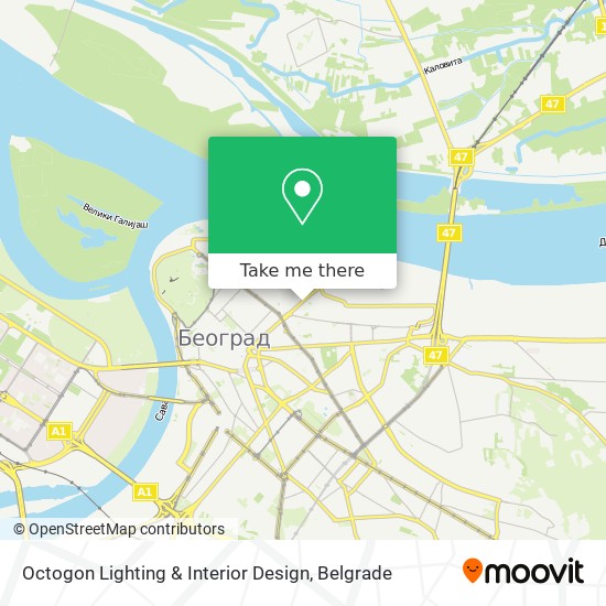 Octogon Lighting & Interior Design map