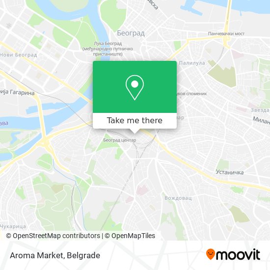 Aroma Market map