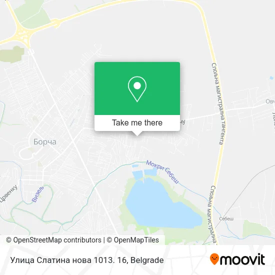 Улица Слатина нова 1013. 16 map