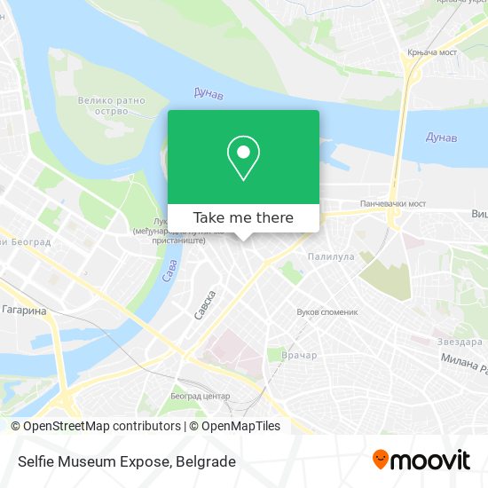 Selfie Museum Expose map