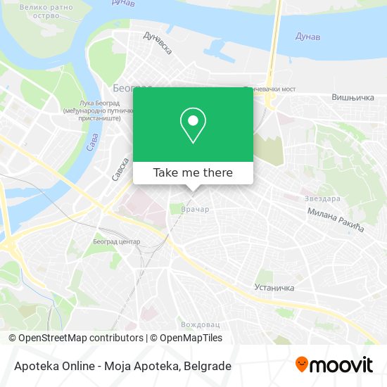 Apoteka Online - Moja Apoteka map