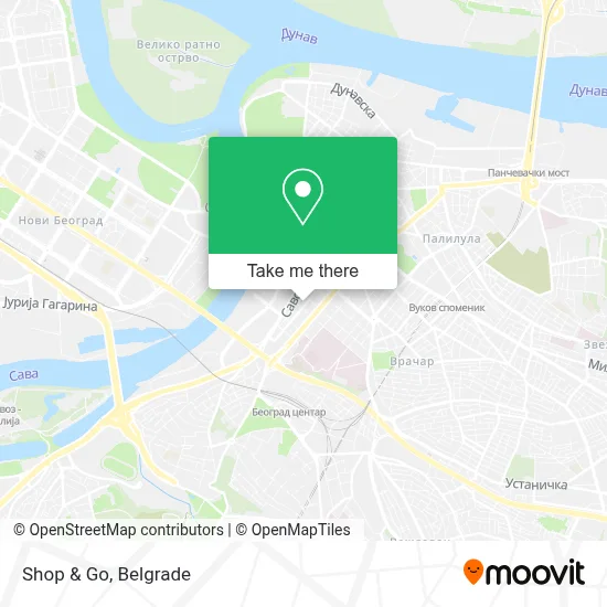 Shop & Go map