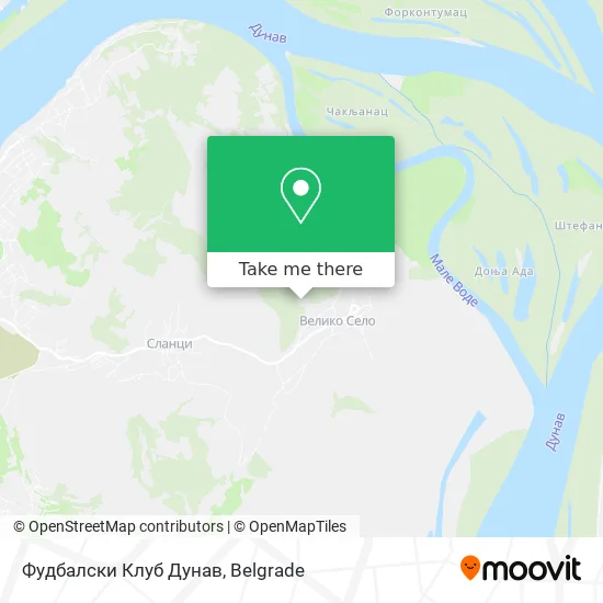 Фудбалски Клуб Дунав map