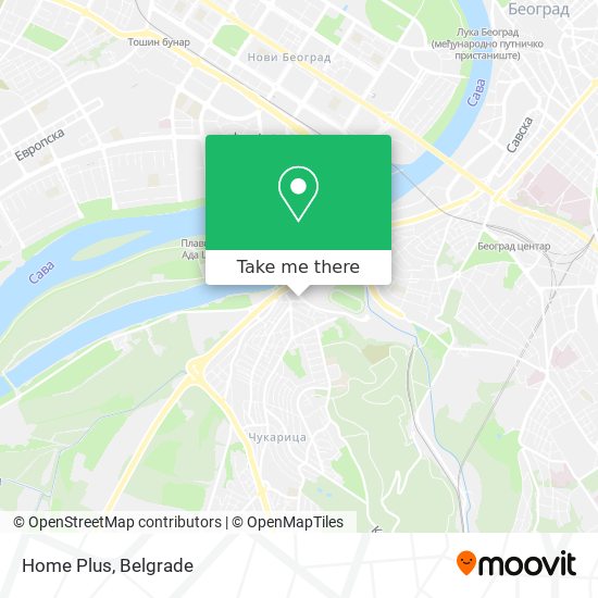 Home Plus map