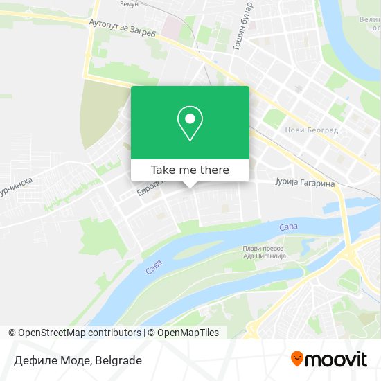 Дефиле Моде map