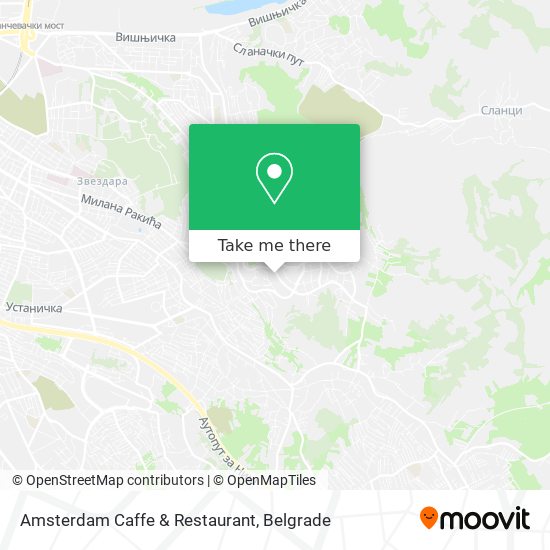 Amsterdam Caffe & Restaurant map