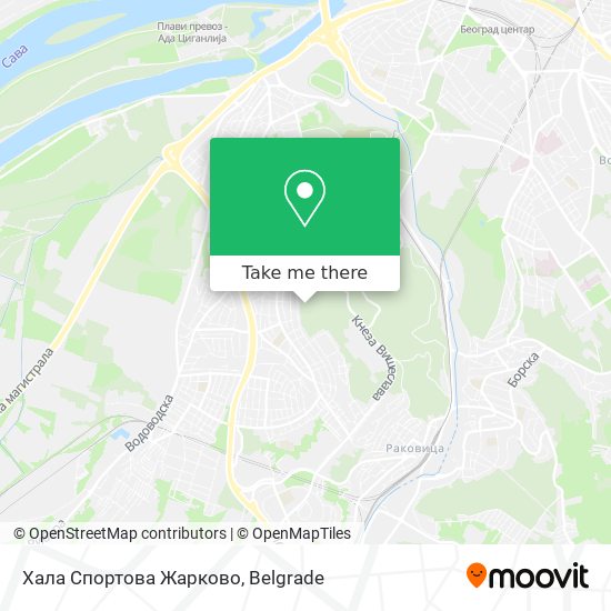 Хала Спортова Жарково map