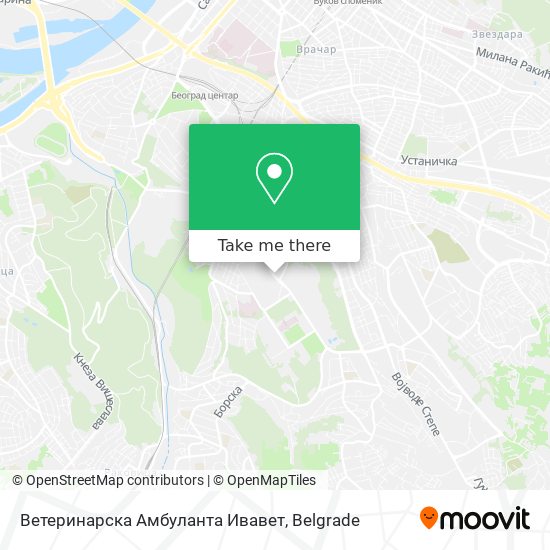 Ветеринарска Амбуланта Ивавет map