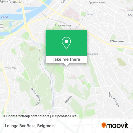 Lounge Bar Baza map