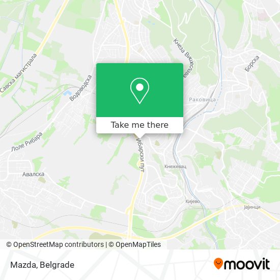 Mazda map