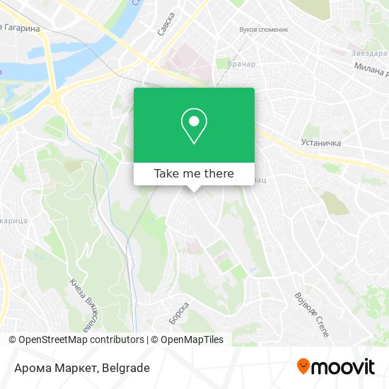 Арома Маркет map