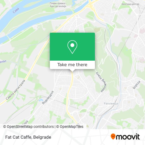 Fat Cat Caffe map