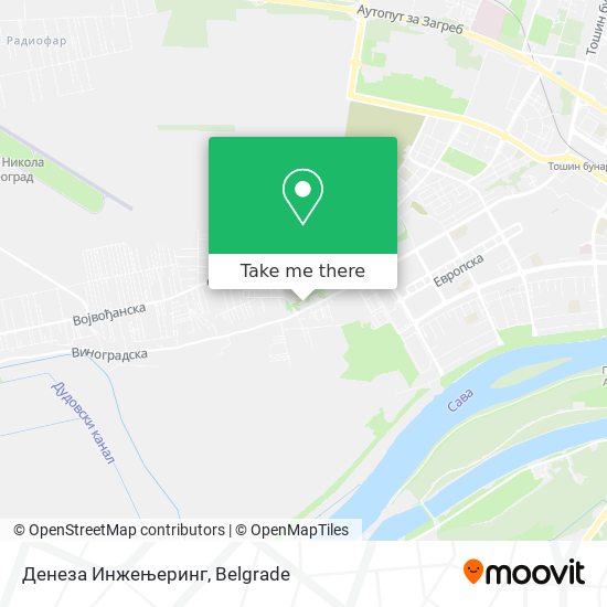 Денеза Инжењеринг map