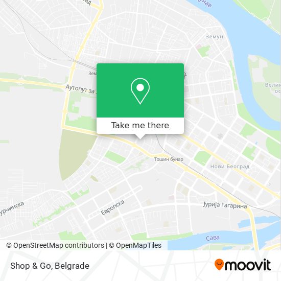 Shop & Go map