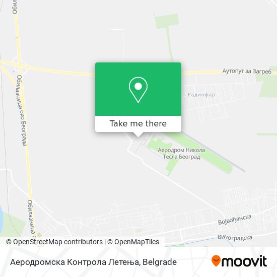 Аеродромска Контрола Летења map