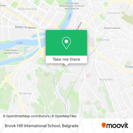 Brook Hill International School map