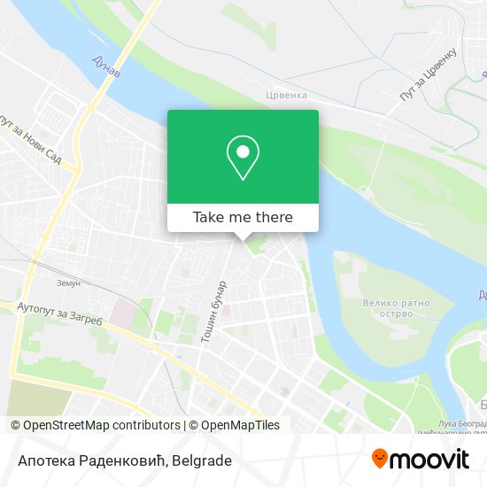Апотека Раденковић map