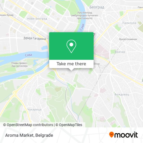 Aroma Market map