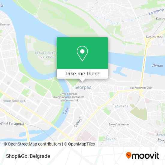 Shop&Go map