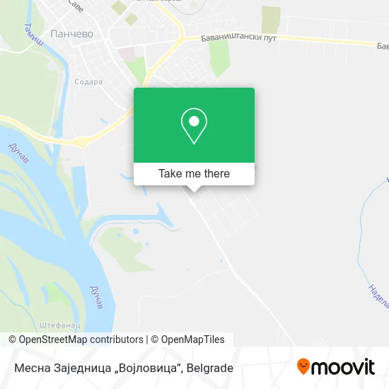 Месна Заједница „Војловица” map