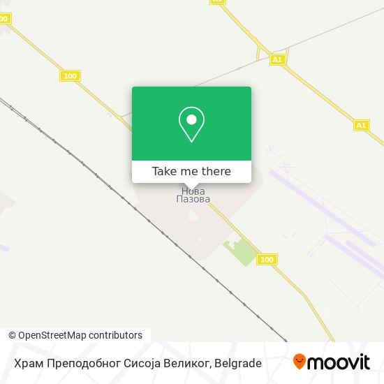 Храм Преподобног Сисоја Великог map