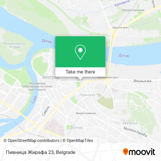 Пивница Жирафа 23 map