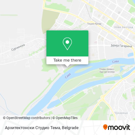 Архитектонски Студио Тема map