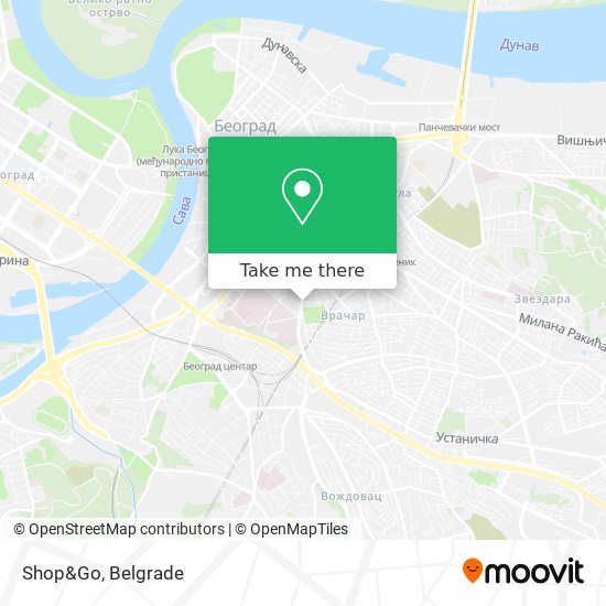 Shop&Go map