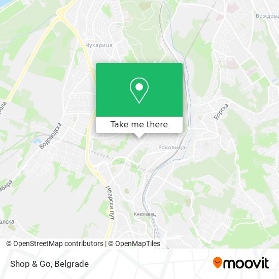 Shop & Go map