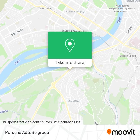 Porsche Ada map