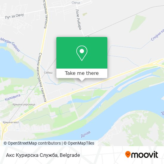 Акс Курирска Служба map