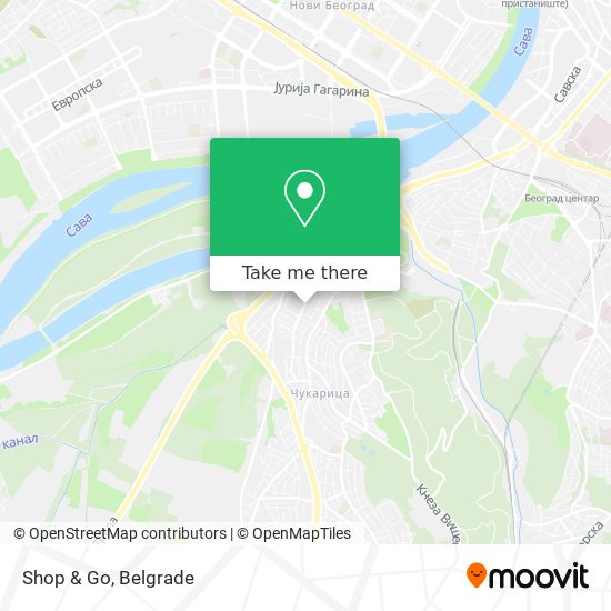 Shop & Go map