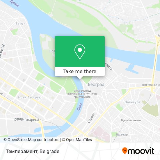 Темперамент map