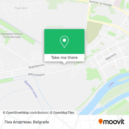 Пиа Апартман map