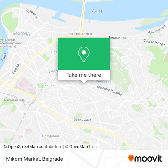 Mikom Market map