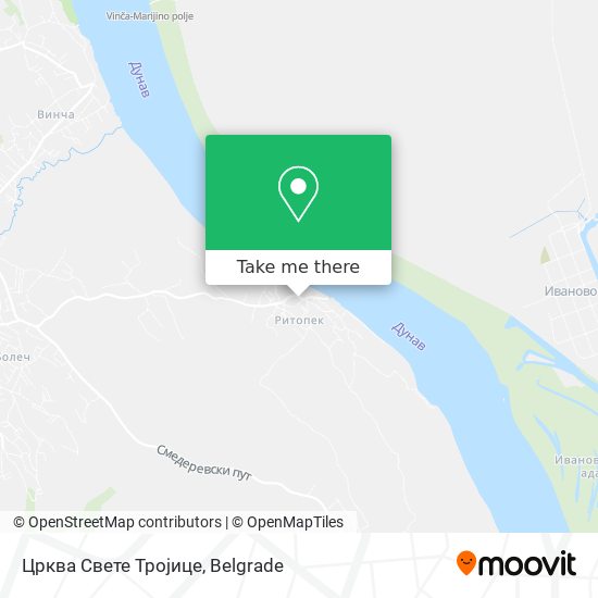 Црква Свете Тројице map