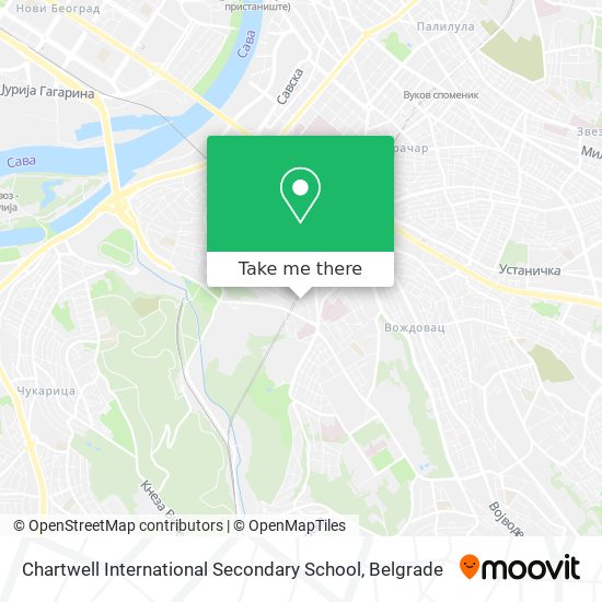 Chartwell International Secondary School map