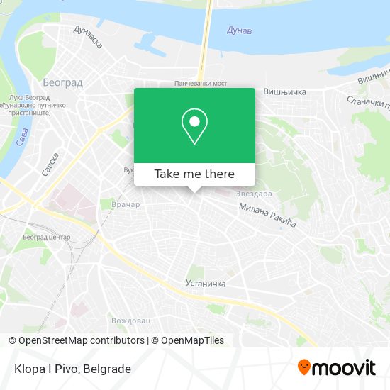 Klopa I Pivo map