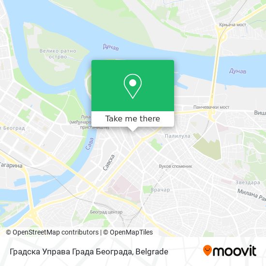 Градска Управа Града Београда map