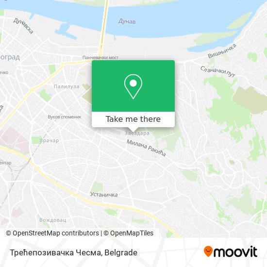 Трећепозивачка Чесма map