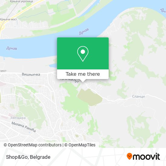 Shop&Go map