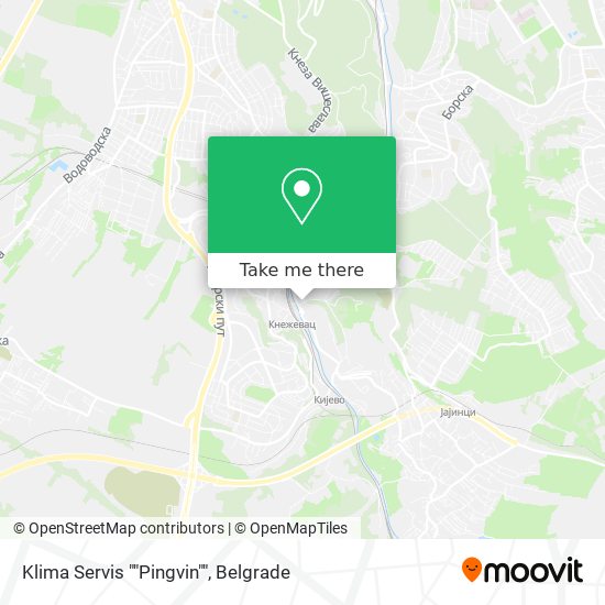 Klima Servis ""Pingvin"" map