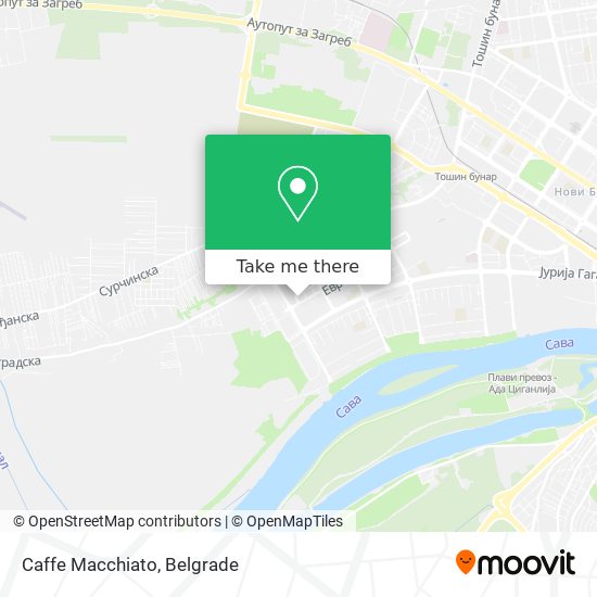 Caffe Macchiato map