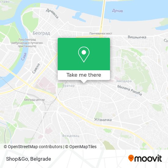 Shop&Go map