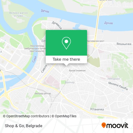 Shop & Go map