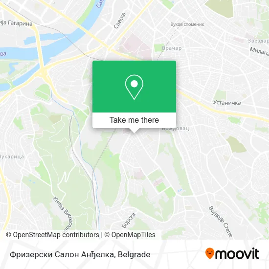 Фризерски Салон Анђелка map