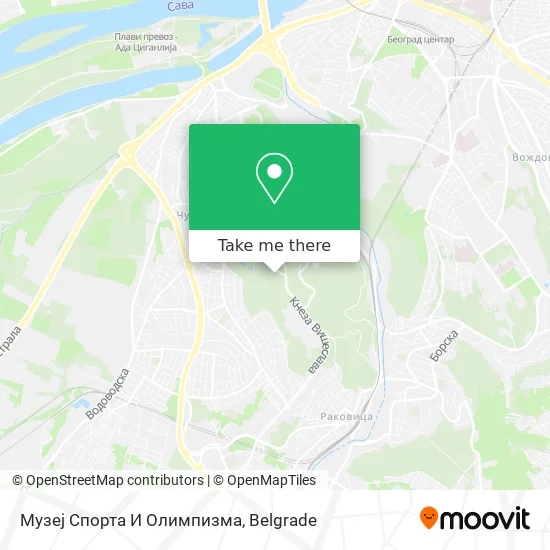 Музеј Спорта И Олимпизма map