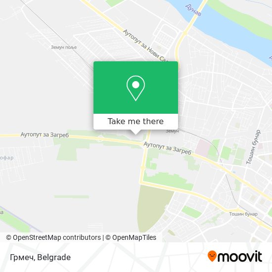Грмеч map